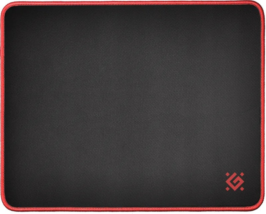 Defender Gaming mouse pad Black M 360x270x3 mm, cloth+rubber