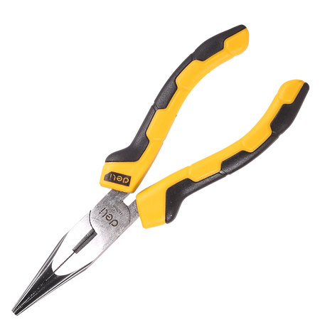 Long Nose Pliers 6" Deli Tools EDL2106 (yellow)