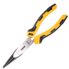 Long Nose Pliers 8" Deli Tools EDL2108 (yellow)