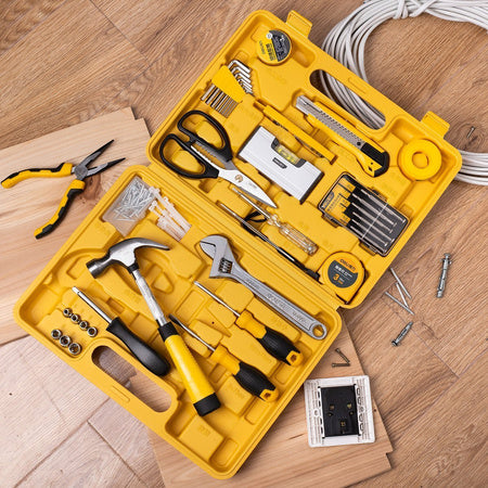 Household Tool Set 38 pcs Deli Tools EDL1038J