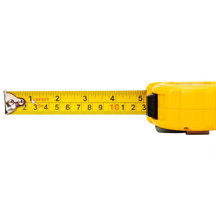 Steel Measuring Tape 5m/25mm Deli Tools EDL9025Y (yellow)