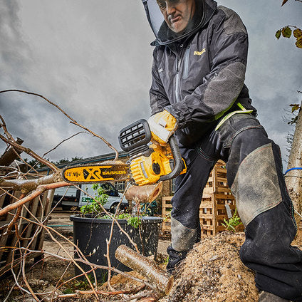 DEWALT BRUSHLESS CHAIN SAW DCM565P1 18 V, NUMBER OF BATTERIES 1, 5.00 Ah, BAR LENGTH 30.00 cm