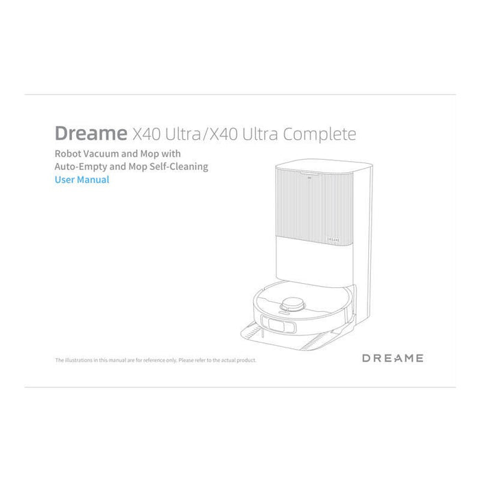 Dreame X40 Ultra cleaning robot (white)