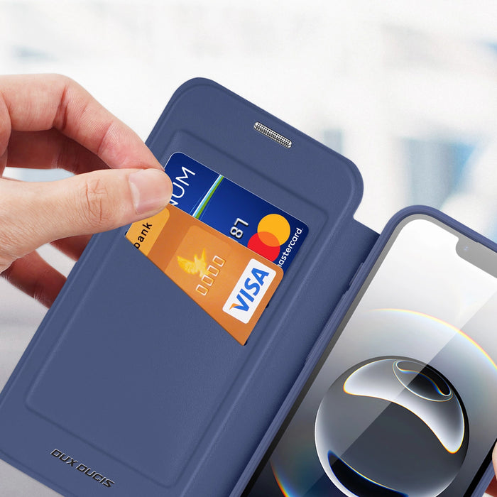 Dux Ducis Skin X Pro Case with MagSafe for iPhone 16e - Blue