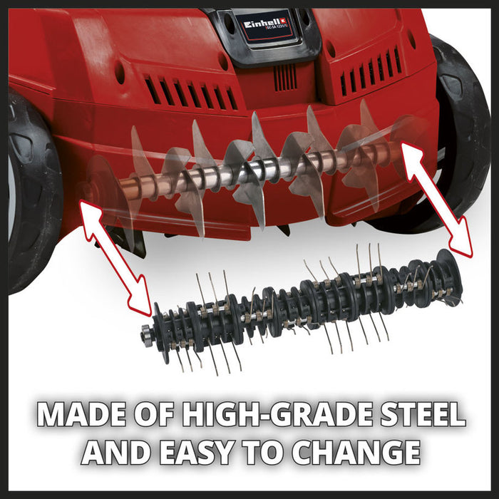 ELECTRIC CULTIVATOR-AERATOR EINHELL GC-SA 1231/1 1200 W, WORKING WIDTH 31.00 cm