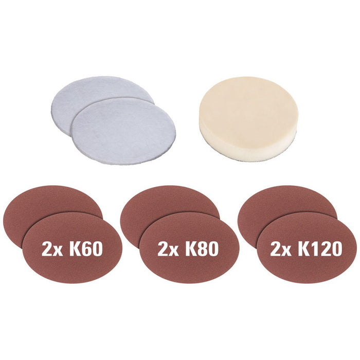 BATTERY POLISHER EINHELL CE-CP 18/180 Li E-SolPXC 18 V, WITHOUT BATTERY AND CHARGER, 180 mm