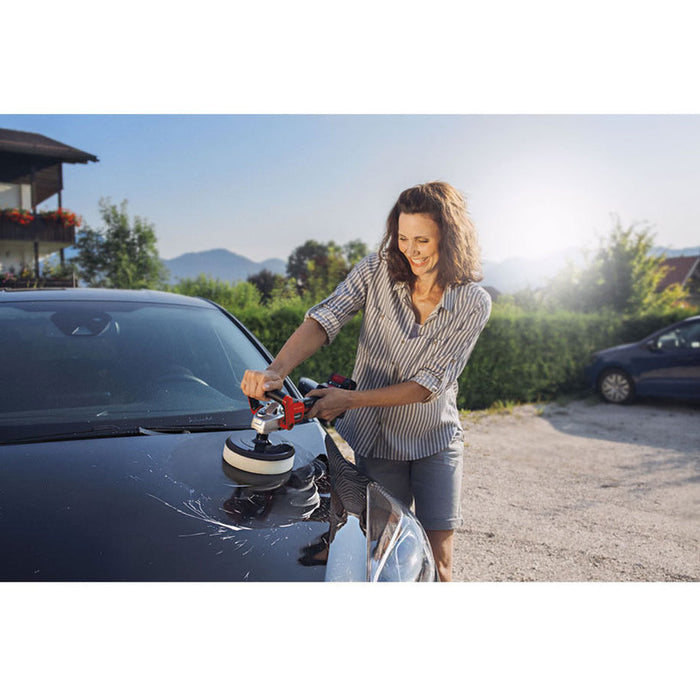 BATTERY POLISHER EINHELL CE-CP 18/180 Li E-SolPXC 18 V, WITHOUT BATTERY AND CHARGER, 180 mm