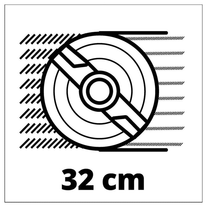 BATTERY BRUSHLESS MOWER EINHELL GE-CM 18/32 Li 18 V, MOWING WIDTH 32.00 cm, WITHOUT BATTERY AND CHARGER