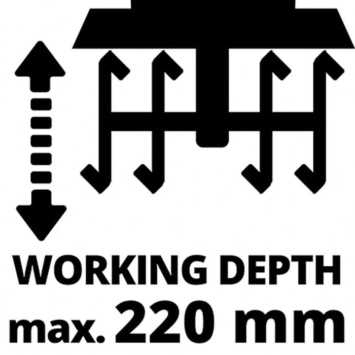 ELECTRIC MILLER EINHELL GC-RT 1545 M 1500 W, WORKING WIDTH 45.00 cm