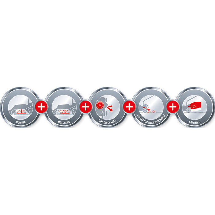 MOTORIZED SELF-PROPELLED MOWER EINHELL GC-PM 56/2 S HW 173.0 cm3, 3.75 HP, MOWING WIDTH 56.00 cm, SELF-PROPELLED FUNCTION