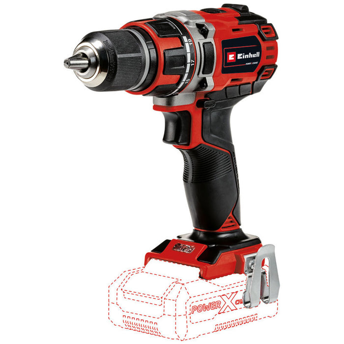 BATTERY BRUSHLESS DRILL EINHELL TE-CD 18/50 LI BL PXC 18 V, 50.00 nm, WITHOUT BATTERY AND CHARGER
