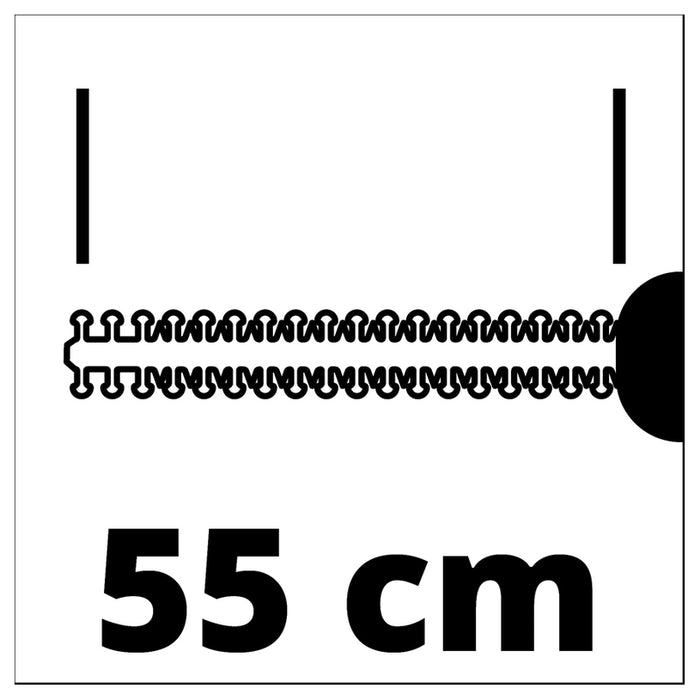 BATTERY CUTTER EINHELL GE-CH 1855/1 Li 18 V, NUMBER OF BATTERIES 1, 2.50 Ah, 55 cm
