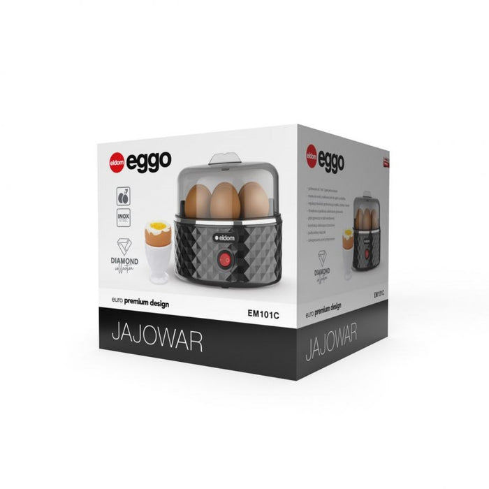 EM101C ELDOM Egg cooker EGGO, 1-7 eggs, 380 W, adjustable cooking hardness