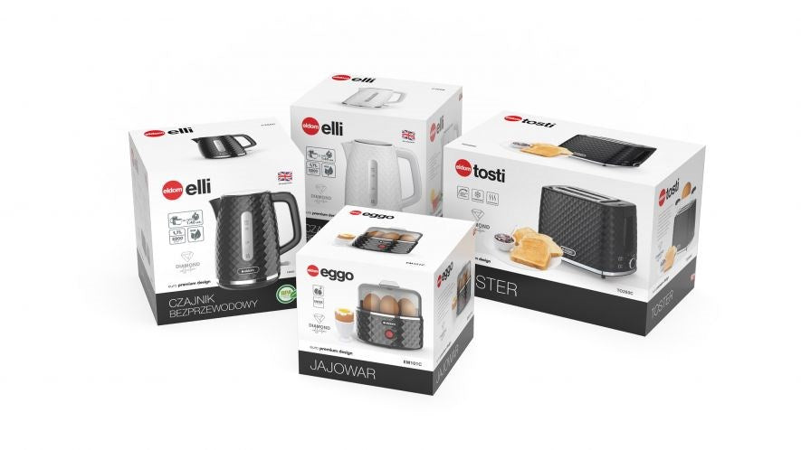 EM101C ELDOM Egg cooker EGGO, 1-7 eggs, 380 W, adjustable cooking hardness