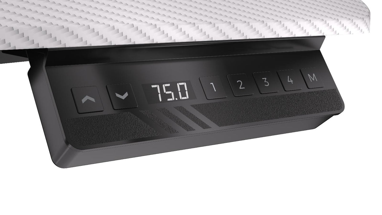 ENDORFY Gaming Desk - Atlas L Electric - Onyx White