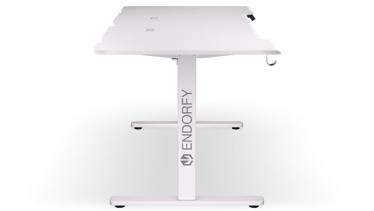 ENDORFY Gaming Desk - Atlas L Electric - Onyx White