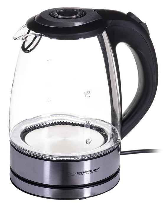 Esperanza EKK012 Electric kettle 1.7 L Black, Multicolor 2200 W