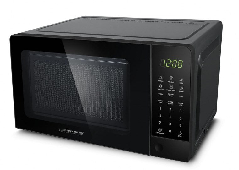 Esperanza EKO009 microwave Black Solo microwave Countertop 20 L 700 W
