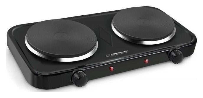 Esperanza EKH010K hob Black Countertop 2 zone(s)