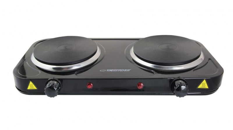 Esperanza EKH010K hob Black Countertop 2 zone(s)