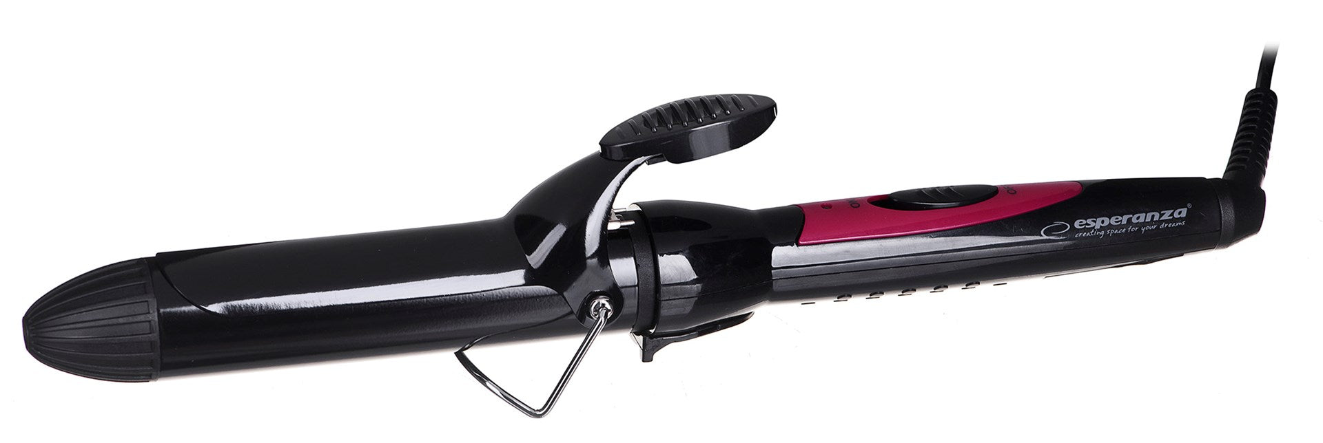 Esperanza PENELOPE Curling iron Warm Black,Pink 1.7 m