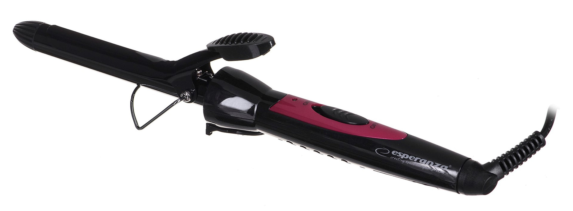 Esperanza EBL004 hair styling tool Curling iron Black 1.7 m 25 W