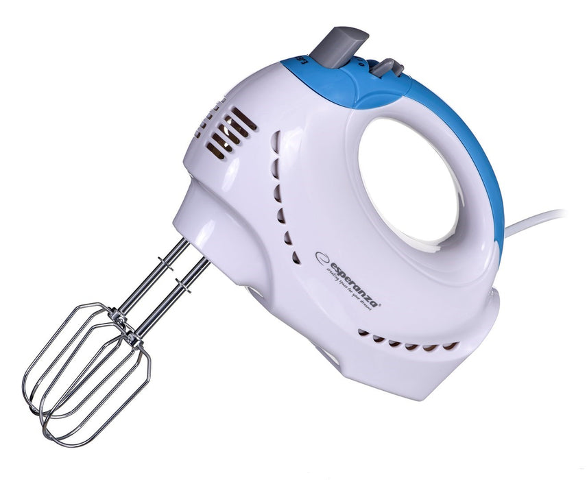 Esperanza EKM010 mixer Hand mixer 300 W Light Blue, White