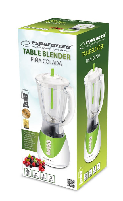 Esperanza EKM023G Blender 350W 1.5L Green