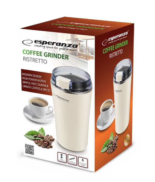 Esperanza EKC008W Coffee Grinder White 160 W