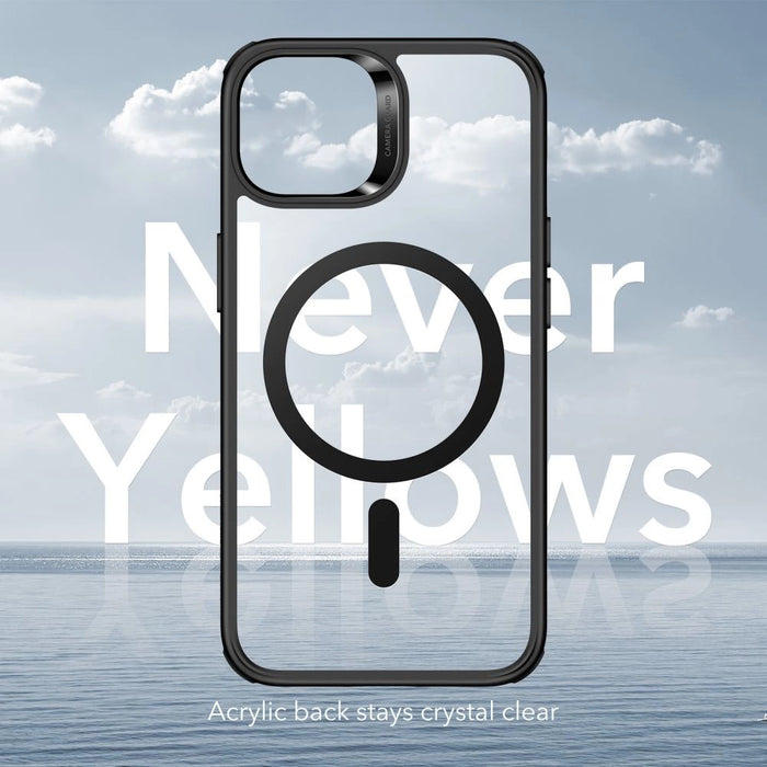 ESR Classic Hybrid Halolock Case with MagSafe for iPhone 14 Plus - Clear/Black