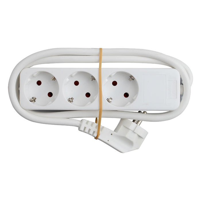 SPLITTER WITH CABLE ETC 3 SOCKETS 1.5M 13011