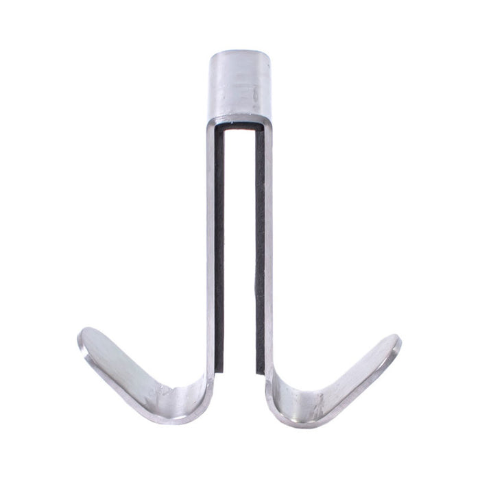 DOUBLE SHOWER HOOK IN 3.8 X 11.4 X 3.5 CM FACKELMANN