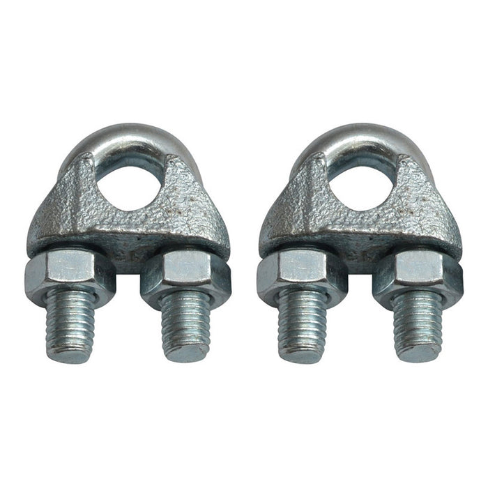 CLAMP FOR STEEL ROPE 13MM 2 PCS. FIXO