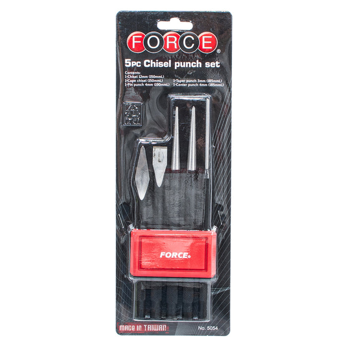 PUNCHES AND CUTTERS 5 PCS. 5 pcs. FORCE JN63795