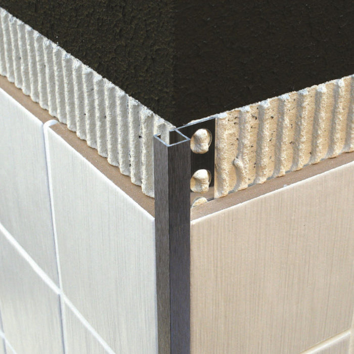 U-SHAPED FINISHING PROFILE GENESIS FOR EXTERNAL CORNER