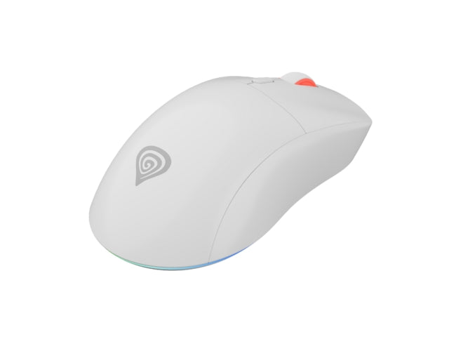 Genesis Wireless Gaming Mouse Zircon XIII Custom Wireless 26000 DPI White