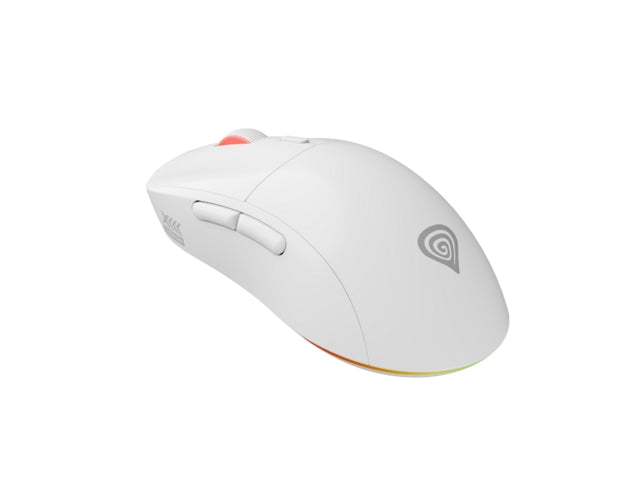 Genesis Wireless Gaming Mouse Zircon XIII Custom Wireless 26000 DPI White