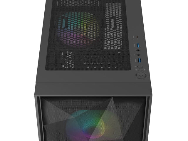 Genesis PC Case DIAXID 605 RGB Mini Tower Window, Black