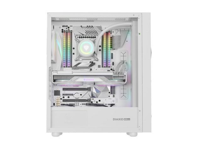 Genesis PC Case DIAXID 605 RGB Mini Tower Window, White