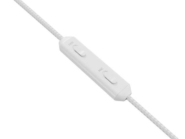 Genesis Headset Neon 613 G2 With Microphone RGB Illumination White