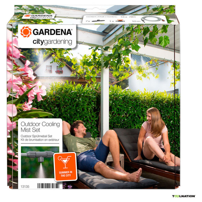 COOLING SYSTEM/ WATER MIST CITY GARDENING GARDENA 13135-20