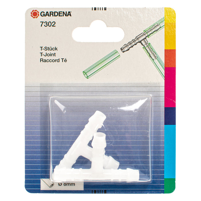 TEE 8 MM GARDENA 07302-20