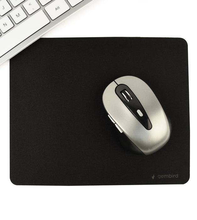 Gembird MP-S-G mouse pad, microguma, black