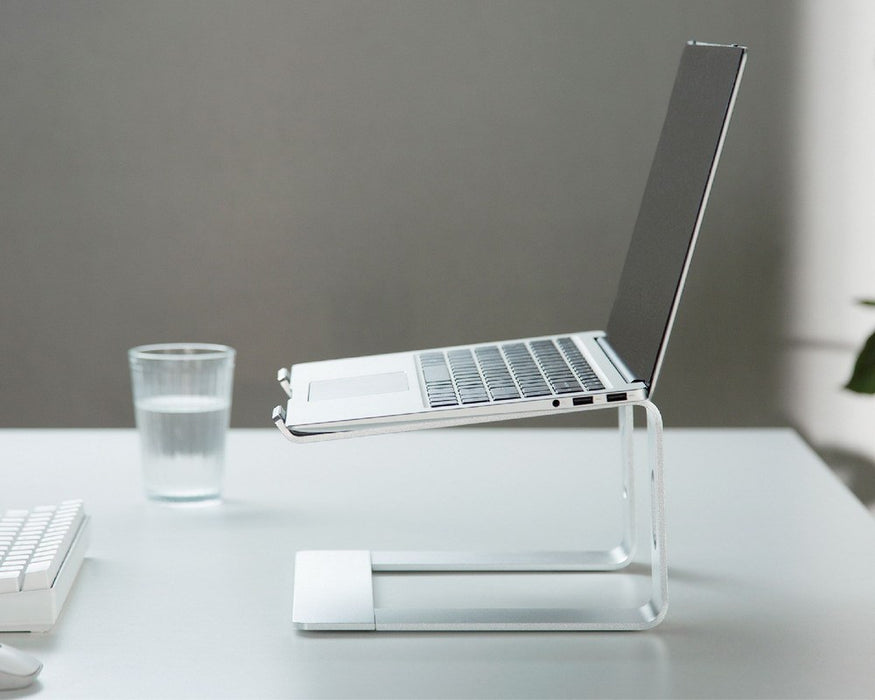Gembird NBS-D1-01 laptop stand Aluminium, Silver 39.6 cm (15.6")