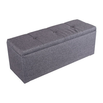 GENOMAX CHEST-STOOL 99X36X33 CM. GREY