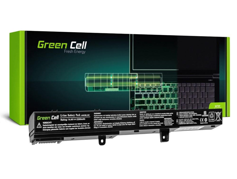 Laptop Battery Green Cell AS75 Black 2200 mAh