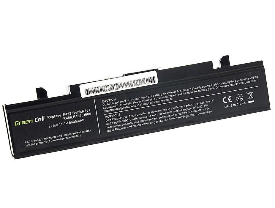 Laptop Battery Green Cell SA02 Black 6600 MAH