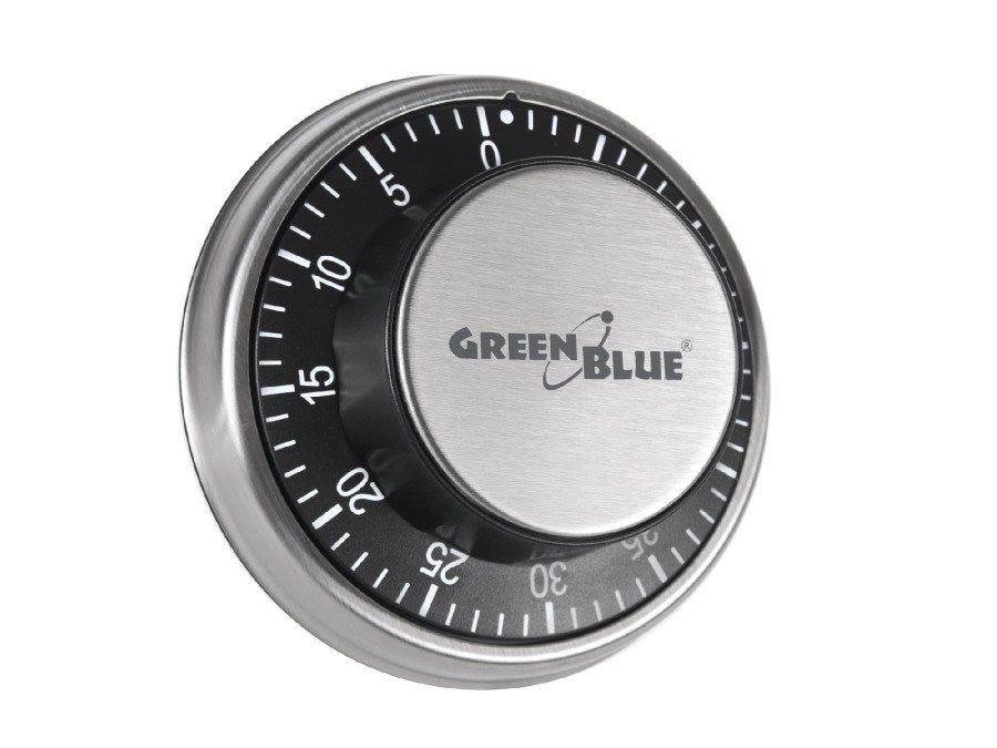 Greenblue 51348 Mechanical kitchen timer Silver