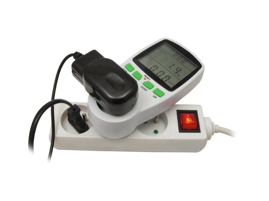 Greenblue GB202 wattmeter White 0 - 9999 W Built-in display LCD