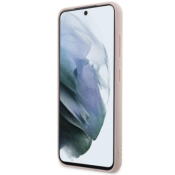 Guess GUHCS23S4GMGPI S23 S911 pink/pink hardcase 4G Big Metal Logo